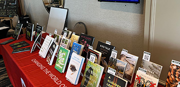 exhibitor table